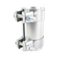 Exhaust pipe connector with clamps 51mm 2”-2