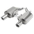 Exhaust system XForce with Varex muffler for Ford Mustang 2005-2010 GT stainless steel-2