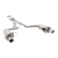 Exhaust system XForce with Varex muffler for Ford Mustang 2015-2017 GT Fastback 5.0L stainless steel-2