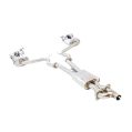 Exhaust system XForce with Varex muffler for Ford MUSTANG 2015-2017 CONVERTIBLE GT 5.0L V8 stainless steel-3