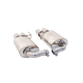 Exhaust system XForce with Varex muffler for Ford MUSTANG 2018- GT FASTBACK 5.0L | GT COUPE stainless steel-3