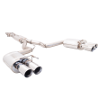 Exhaust system XForce for Ford Mustang 2018- GT Fastback 5.0L | GT Coupe stainless steel-2