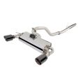 Exhaust system XForce with Varex muffler for Ford Focus 2016-2018 RS 4WD stainless steel-2