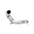 Exhaust system XForce for Hyundai I30 2018- N Performance 2.0L Turbo stainless steel-1
