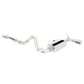 Exhaust system XForce with Varex muffler for Jeep Wrangler 2012-2018 JK ERB 3.6L V6 stainless steel-2