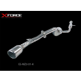 Exhaust system XForce for Mazda 3 2004-2009 SP23 Sedan stainless steel-1