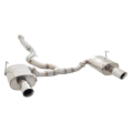 Exhaust system XForce for Subaru Forester 2009-2012 DIESEL (SH) stainless steel-2