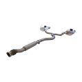 Exhaust system XForce with Varex muffler for Subaru IMPREZA 2011-2014 WRX SEDAN (G3) S2 stainless steel-3