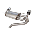 Exhaust system XForce for Subaru BRZ 2012- Z1 stainless steel-3