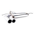 Exhaust system XForce for Volkswagen Golf 2005-2009 GTI MK 5 stainless steel-3