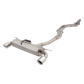 Exhaust system XForce with Varex muffler for BMW Seria 2 2014-2016 F22 M235i stainless steel-1