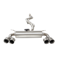 Exhaust system XForce with Varex muffler for BMW M2 2015-2021 F87 stainless steel-2
