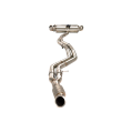 Exhaust system XForce with Varex muffler for BMW M2 2015-2021 F87 stainless steel-3
