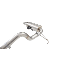 Exhaust system XForce with Varex muffler for Ford BRONCO 2021- stainless steel-3