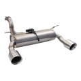 Exhaust system XForce with Varex muffler for Jeep Wrangler 2018- JL ERB 3.6L V6-2