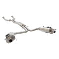 Exhaust system XForce with Varex muffler for Lexus IS 2007-2014 F stainless steel-2