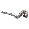 Downpipe with High-Flow Catalytic Converter XForce 100CPSI for Audi RS3 2017- 8V HATCH-1