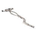 Exhaust system XForce with Varex muffler for Toyota Supra 2019- MK5 A90, J29 stainless steel-3
