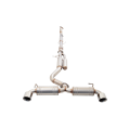 Exhaust system XForce for Toyota Yaris GR 2021- stainless steel-3