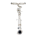 Exhaust system XForce for Toyota Yaris GR 2021- stainless steel-4