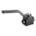Aluminum brake line lock shut off valve 1/8