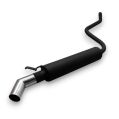 Sport muffler exhaust for FIAT Seicento 1998-2010 HATCHBACK-1