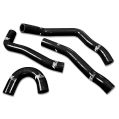 Silicone Radiator Coolant Hose Kit FMIC.EU for Mitsubishi Evolution EVO 10 X 4B11T CZ4A 2008-2015 - Black-1