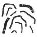 Silicone Radiator Coolant Hose Kit FMIC.EU for Toyota Land Cruiser HDJ80 - Black-2