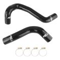 Silicone Radiator Coolant Hose Kit FMIC.EU for Toyota Tundra Sequoia 5.7L 2007-2017 - Black-1