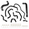 Silicone Radiator Coolant Hose Kit FMIC.EU for Dodge Challenger 3.8L 2015-2017 - Black-1