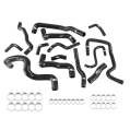 Silicone Radiator Coolant Hose Kit FMIC.EU for Mini Cooper S R56 R57 1.6L Turbo N14 2008-2012 - Black-1