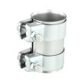 Stainless steel SS304 exhaust pipe connector with clamp FMIC.EU 54mm 2.1