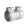 Stainless steel SS304 exhaust pipe connector with clamp FMIC.EU 57mm 2.25