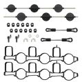 JRspec Intake Manifold Swirl Flap Repair Kit for Audi A4 A5 A6 A8 Q5 Q7 2.7 3.0 TDI-1