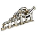 Exhaust Manifold FMIC.Pro for Nissan RB20 RB25 RB26 DET T4 Top Mount Twin Scroll 44mm SS321-3