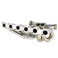Exhaust Manifold FMIC.Pro for Nissan RB20 RB25 RB26 DET T4 Top Mount Twin Scroll 44mm SS321-4