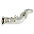 Downpipe with Heat Shield FMIC.Pro for BMW E63 E64 635d M57N2 2006-2010-2