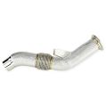Downpipe with Heat Shield FMIC.Pro for BMW E63 E64 635d M57N2 2006-2010-3