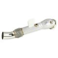 Downpipe with Heat Shield FMIC.Pro for BMW G30 G31 540i 540ix B58 2016-2018-1