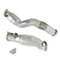 Downpipe with Heat Shield FMIC.Pro for BMW M2 G87 M3 G80 M4 G82 S58B30 2020--1