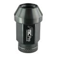 Forged Aluminum wheel nut FMIC.Pro M14x1.25 Grey (gun metal) 1 pc. conical 7075-T6 -2