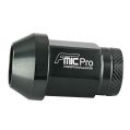 Forged Aluminum wheel nut FMIC.Pro M14x1.25 Grey (gun metal) 1 pc. conical 7075-T6 -3
