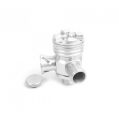 Recirculation Blow Off Valve Forge Motorsport FMDVSPLTR for Audi Seat Skoda Renault VW 1.8T Silver-1