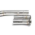 Valved exhaust system cat-back FMIC.Pro for BMW X3 X4 G01 G02 20i 30i 2.0T 2017-2024-4