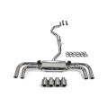 Valved exhaust system cat-back FMIC.Pro for BMW X4 F26 20i 35i 2014-2018-2