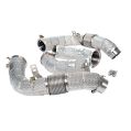 Downpipe FMIC.Pro for BMW 760i G70 S68 4.4L 2023--5