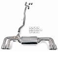 Valved exhaust system cat-back single tips FMIC.Pro for BMW 5 series G30 G31 540i 3.0T 2017-2023-1