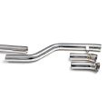 Valved exhaust system cat-back single tips FMIC.Pro for BMW 5 series G30 G31 540i 3.0T 2017-2023-4