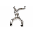 Valved exhaust system cat-back FMIC.Pro for Porsche Cayenne S E-Hybrid 958.2 3.0L 2014-2018-3