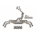 Valved exhaust system cat-back Single Flow FMIC.Pro for Porsche Cayenne 9YA Coupe 9YB 3.0L 2018-2022-4